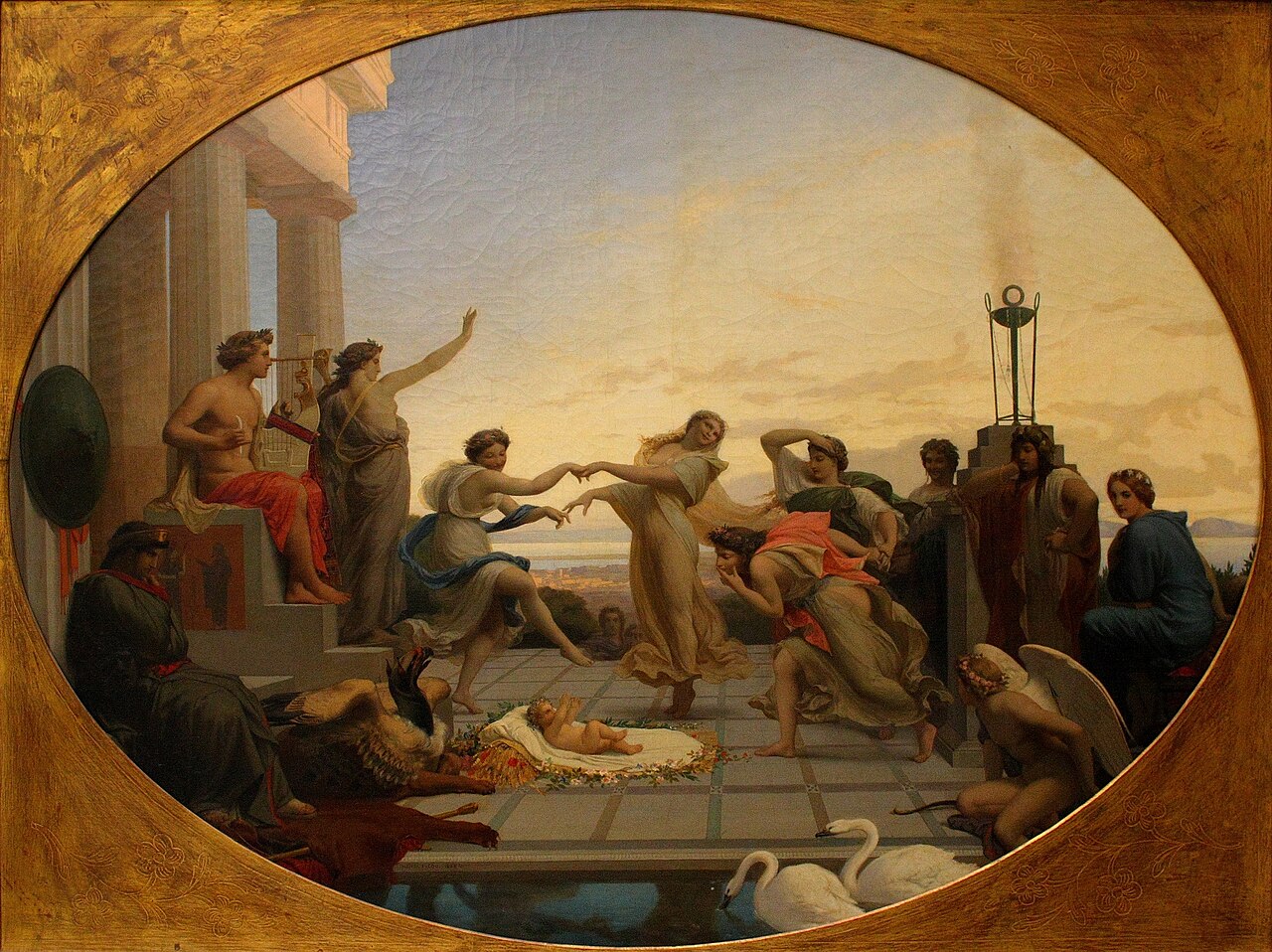 The birth of Pindar by Henri-Pierre Picou