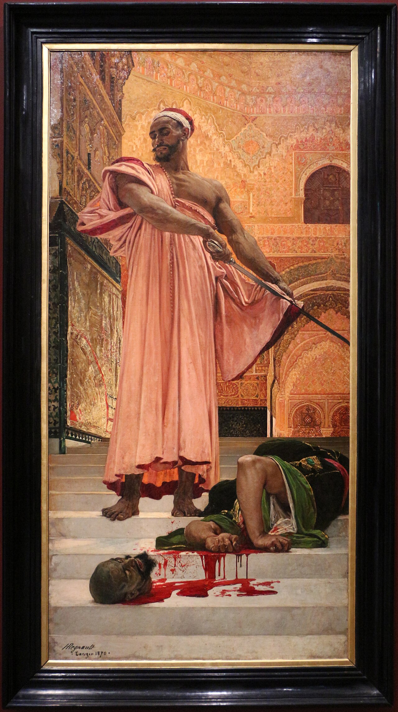 Execution without trial under the Moorish kings in Grenada by Henri Regnault
