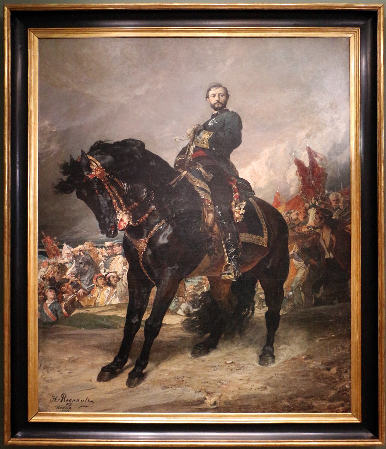 Juan Prim, October 8, 1868 by Henri Regnault
