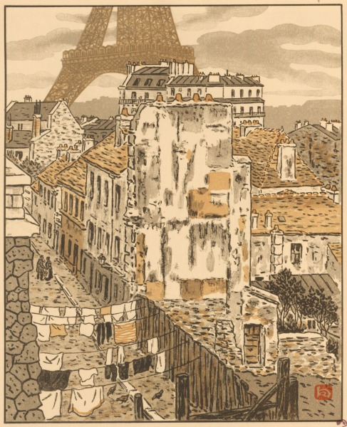 Rue Beethoven by Henri Rivière
