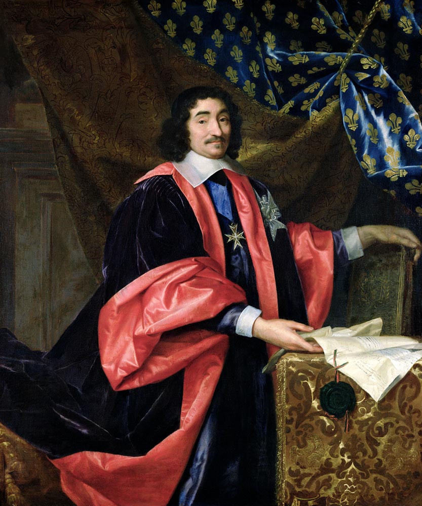 Portrait of chancellor Pierre Séguier (1588-1672) by Henri Testelin