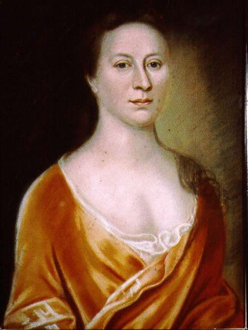Anna Cuyler (Mrs. Anthony) Van Schaick by Henrietta Johnston