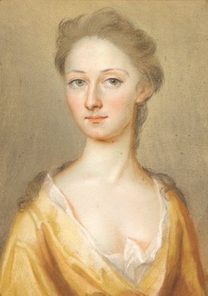 Marie Du Bose (Mrs. Samuel Wragg) by Henrietta Johnston