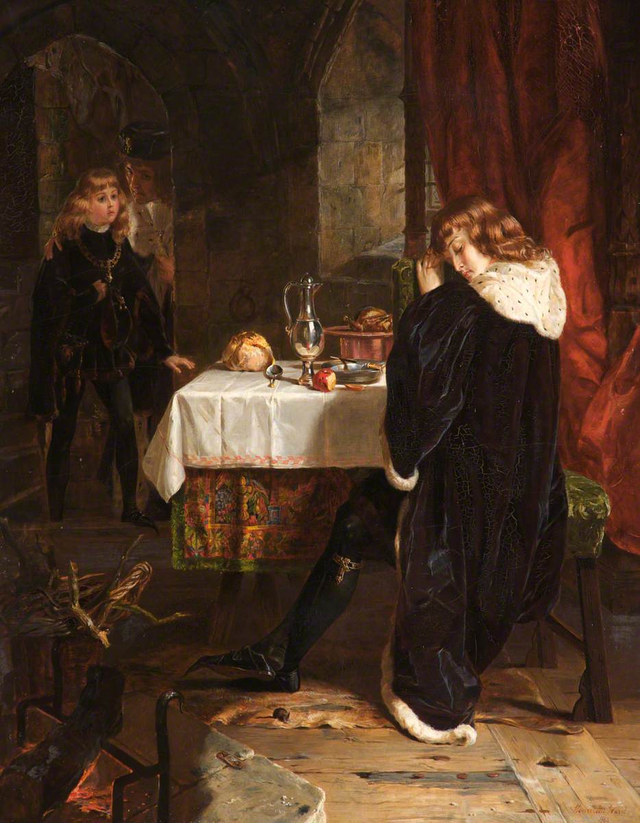 The Princes in the Tower by Henrietta Ward