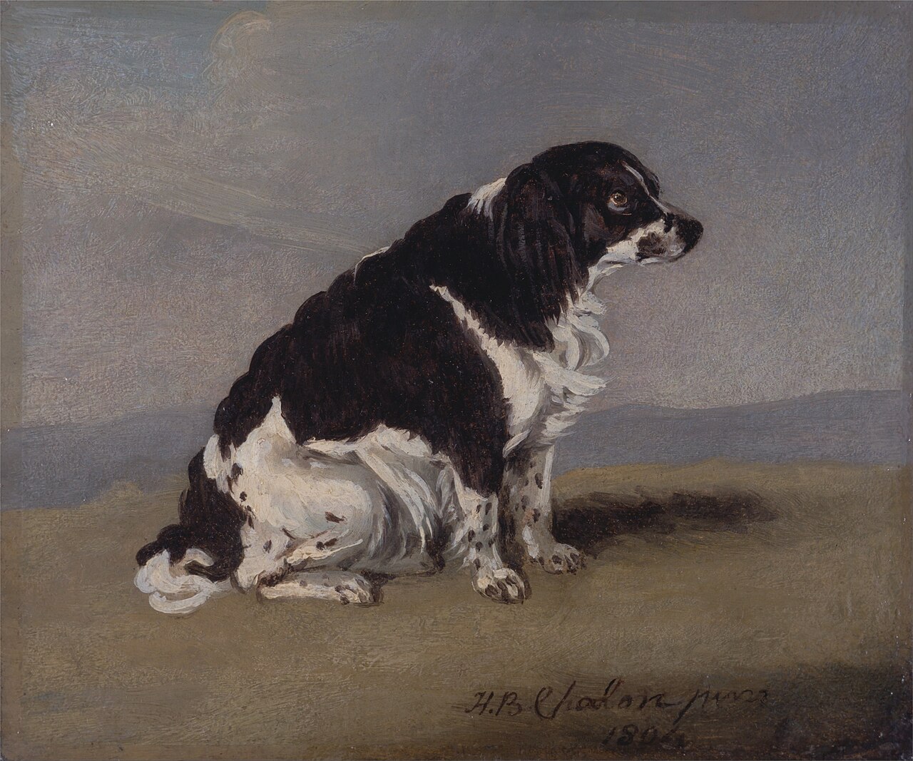 The Duchess of York's Spaniel by Henry Bernard Chalon