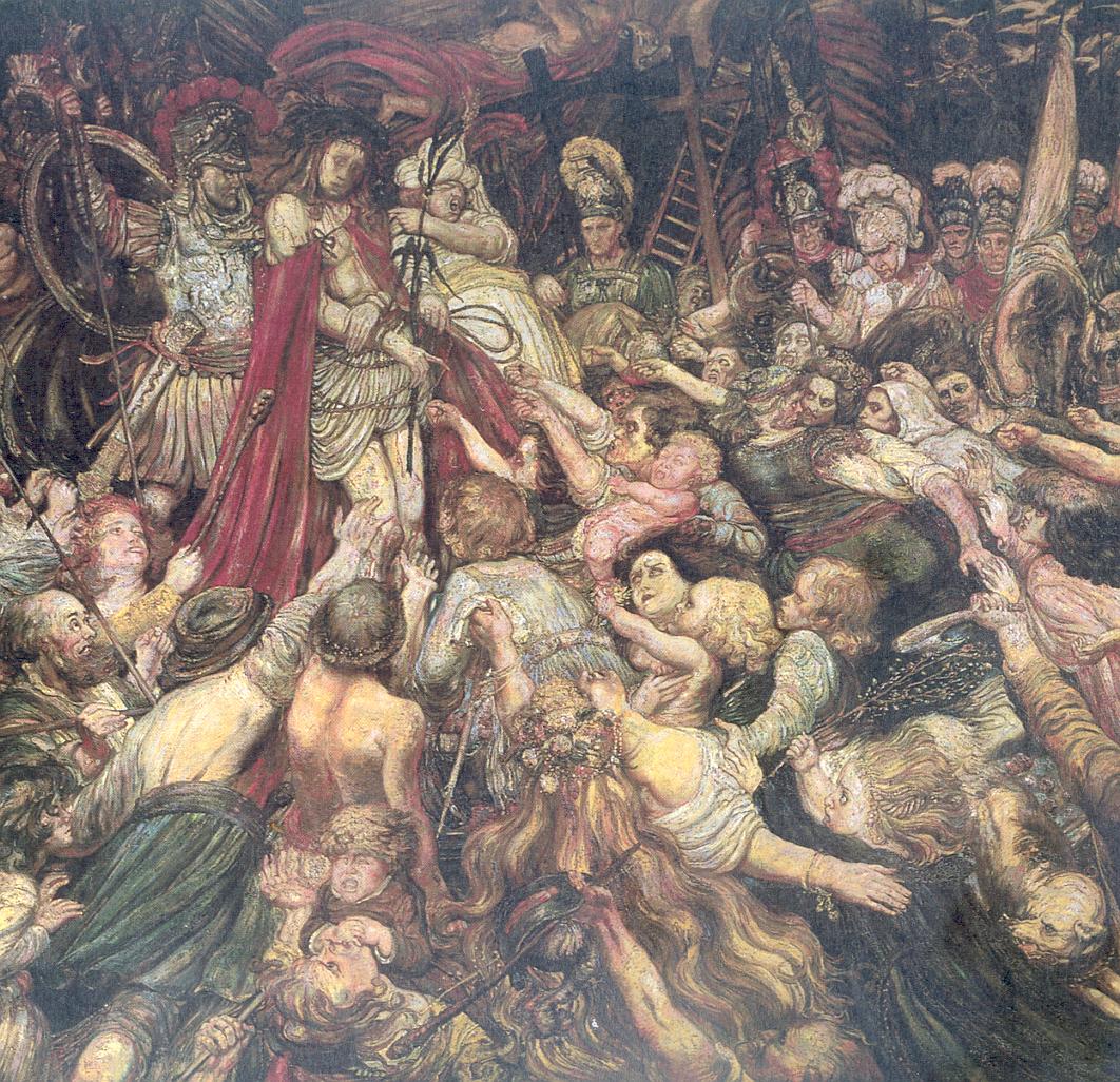 Mocking of Christ by Henry de Groux
