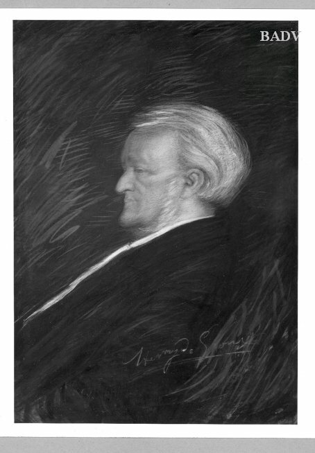 Portrait of Richard Wagner by Henry de Groux