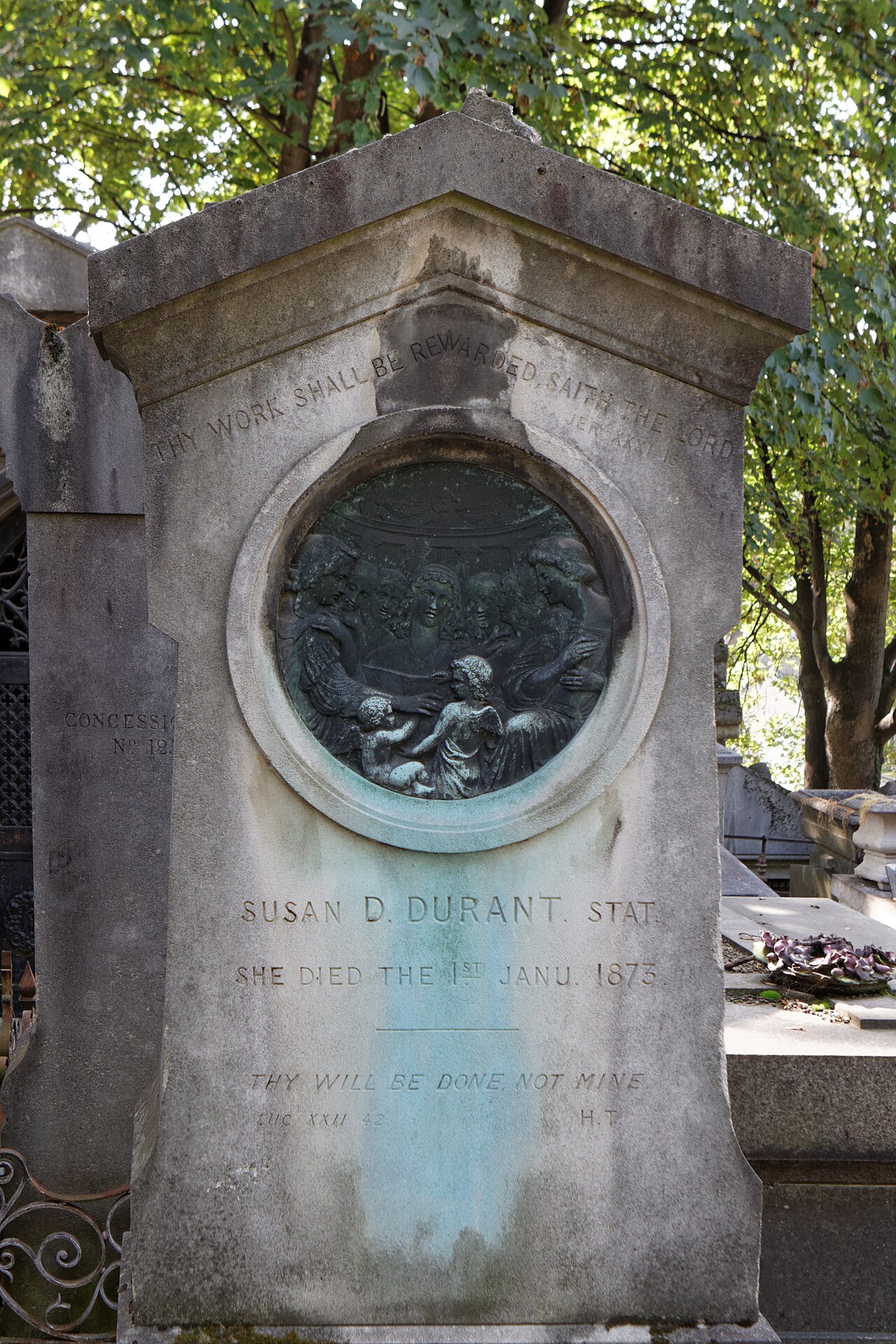 Grave of Durant by Henry de Triqueti