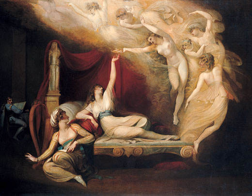 The Vision of Catherine of Aragon by Henry Fuseli
