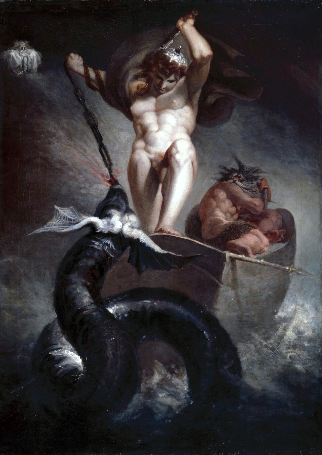 Thor Battering the Midgard Serpent by Henry Fuseli
