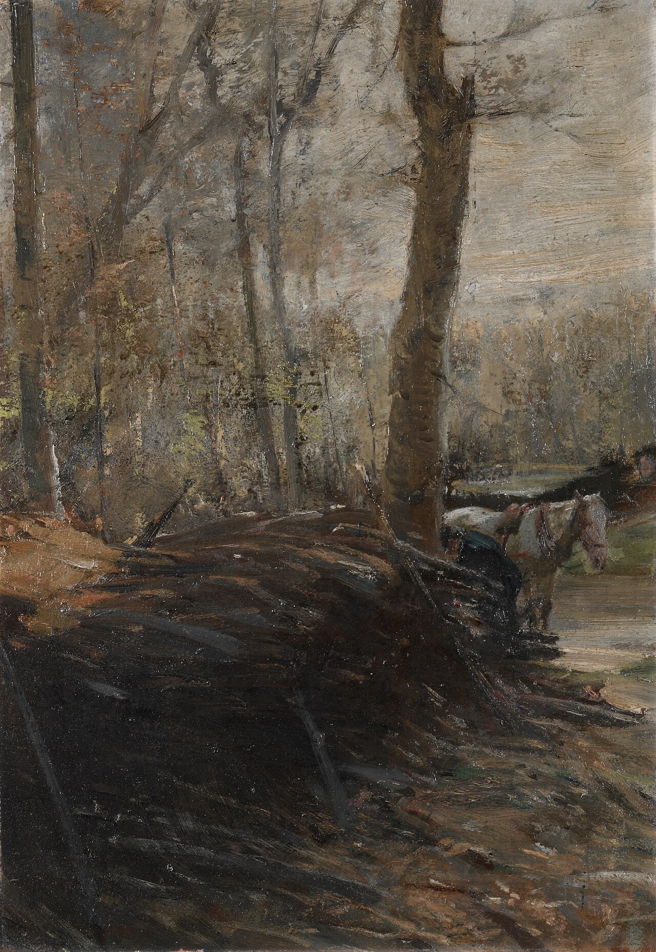 Woods Scene by Henry Keller