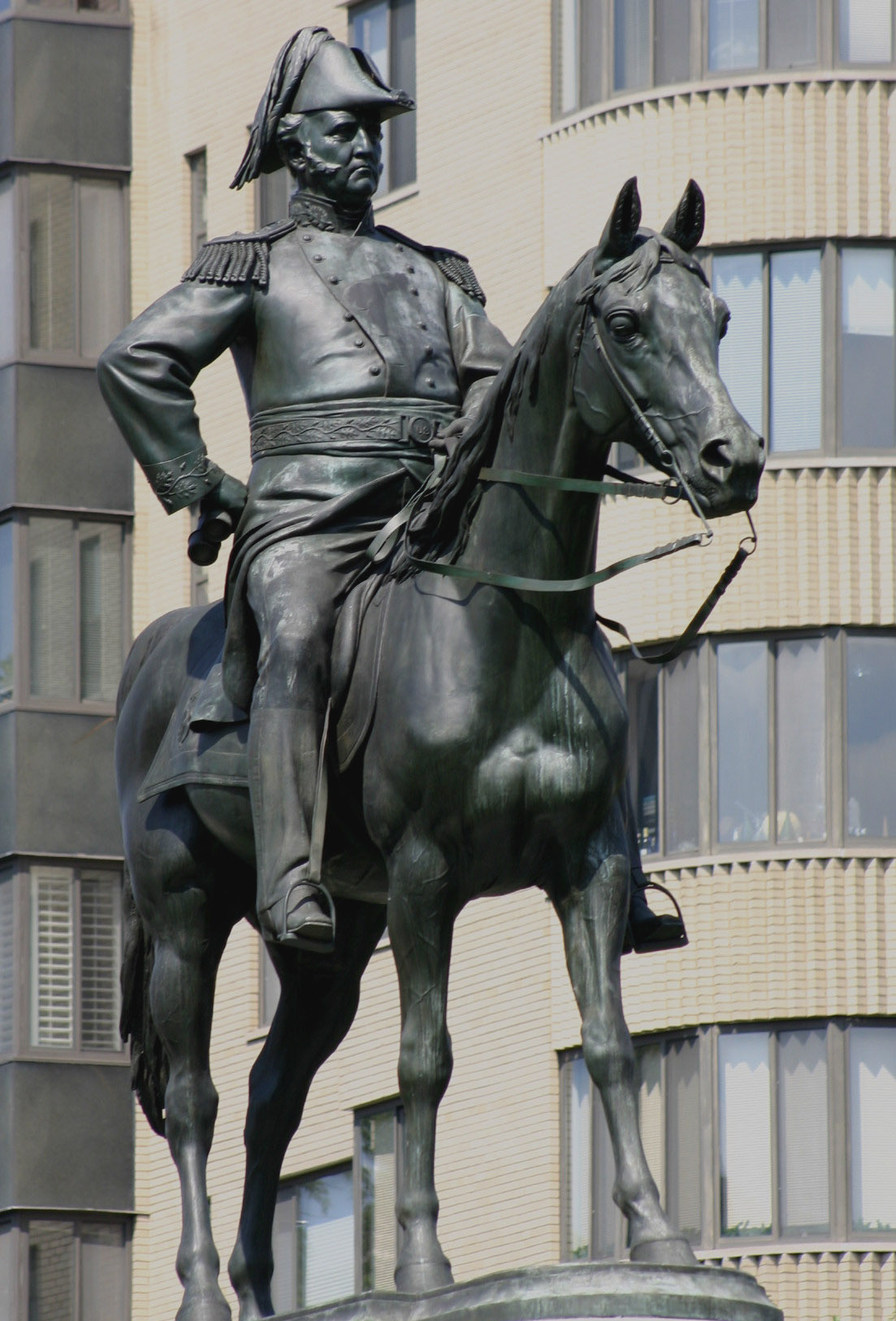 Brevet Lt. General Winfield Scott by Henry Kirke Brown