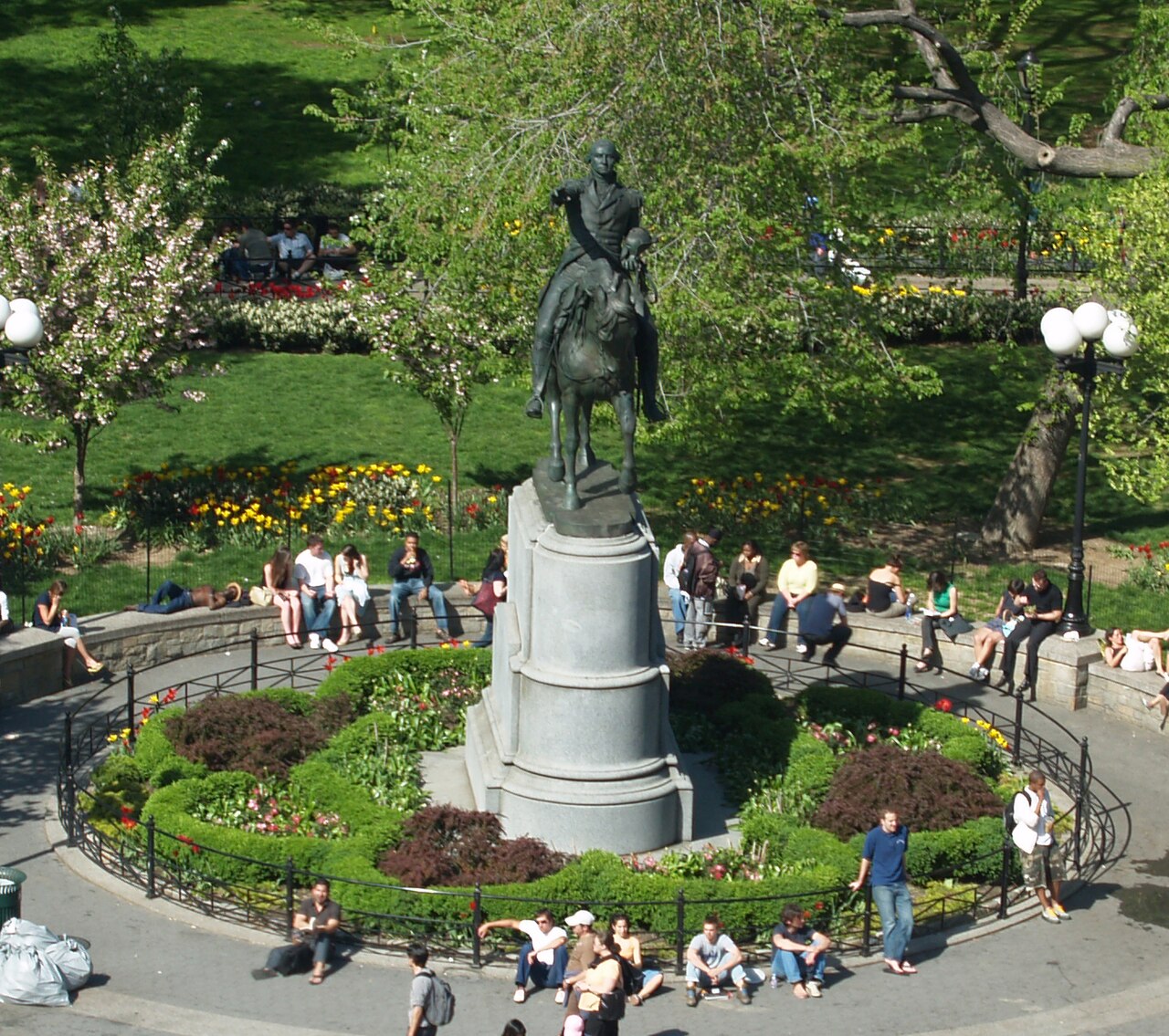 George Washington by Henry Kirke Brown