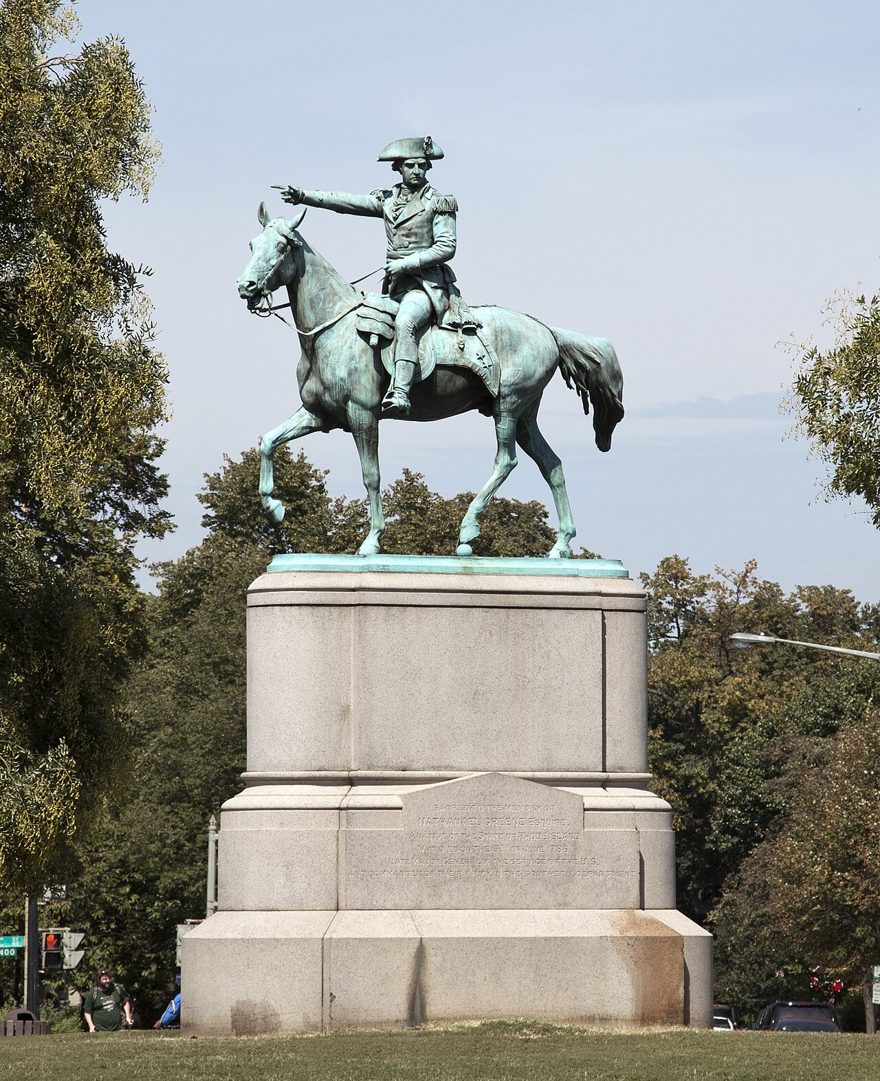 Major General Nathanael Greene by Henry Kirke Brown