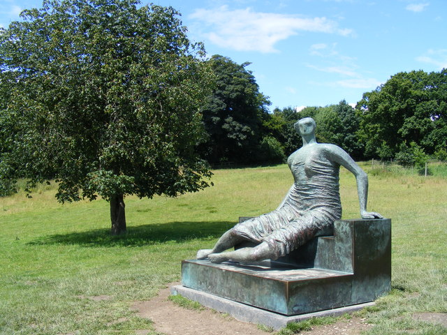 Draped Seated Woman by Henry Moore