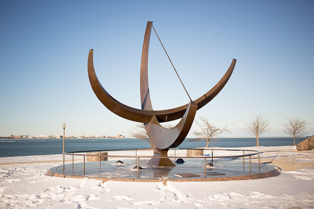 Sundial by Henry Moore