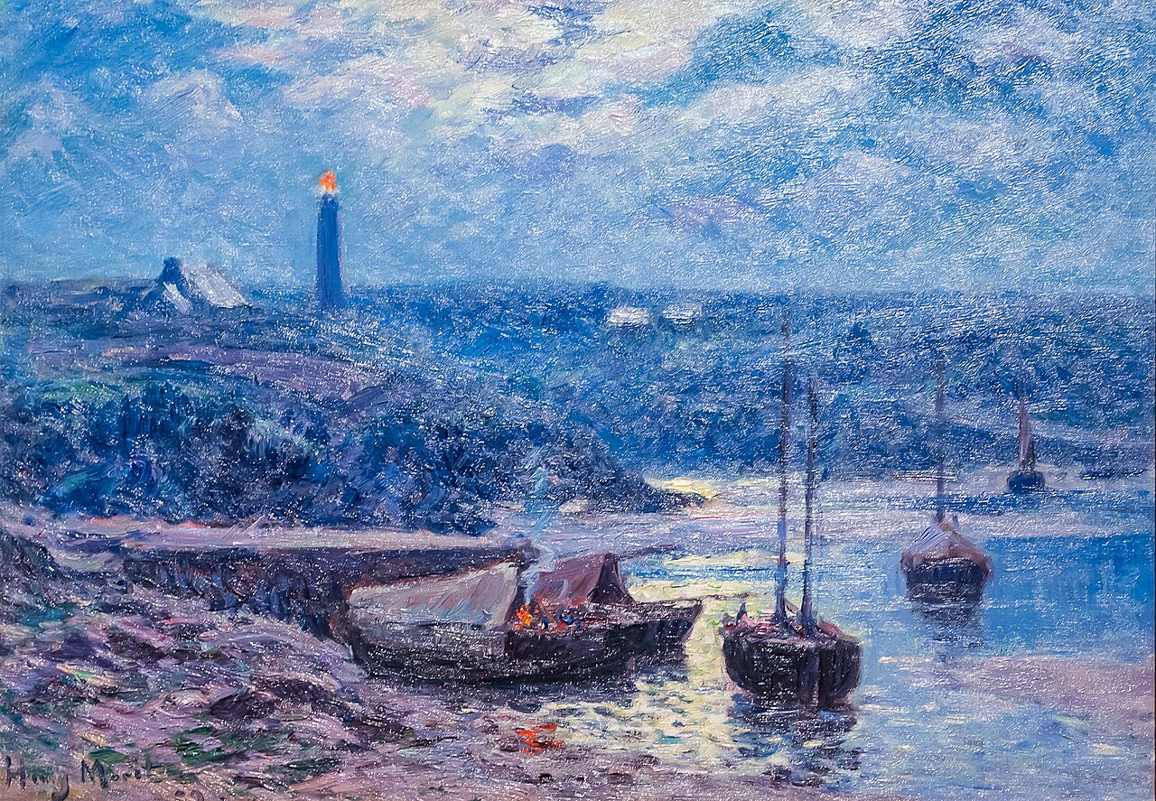 Night in Doëlan by Henry Moret