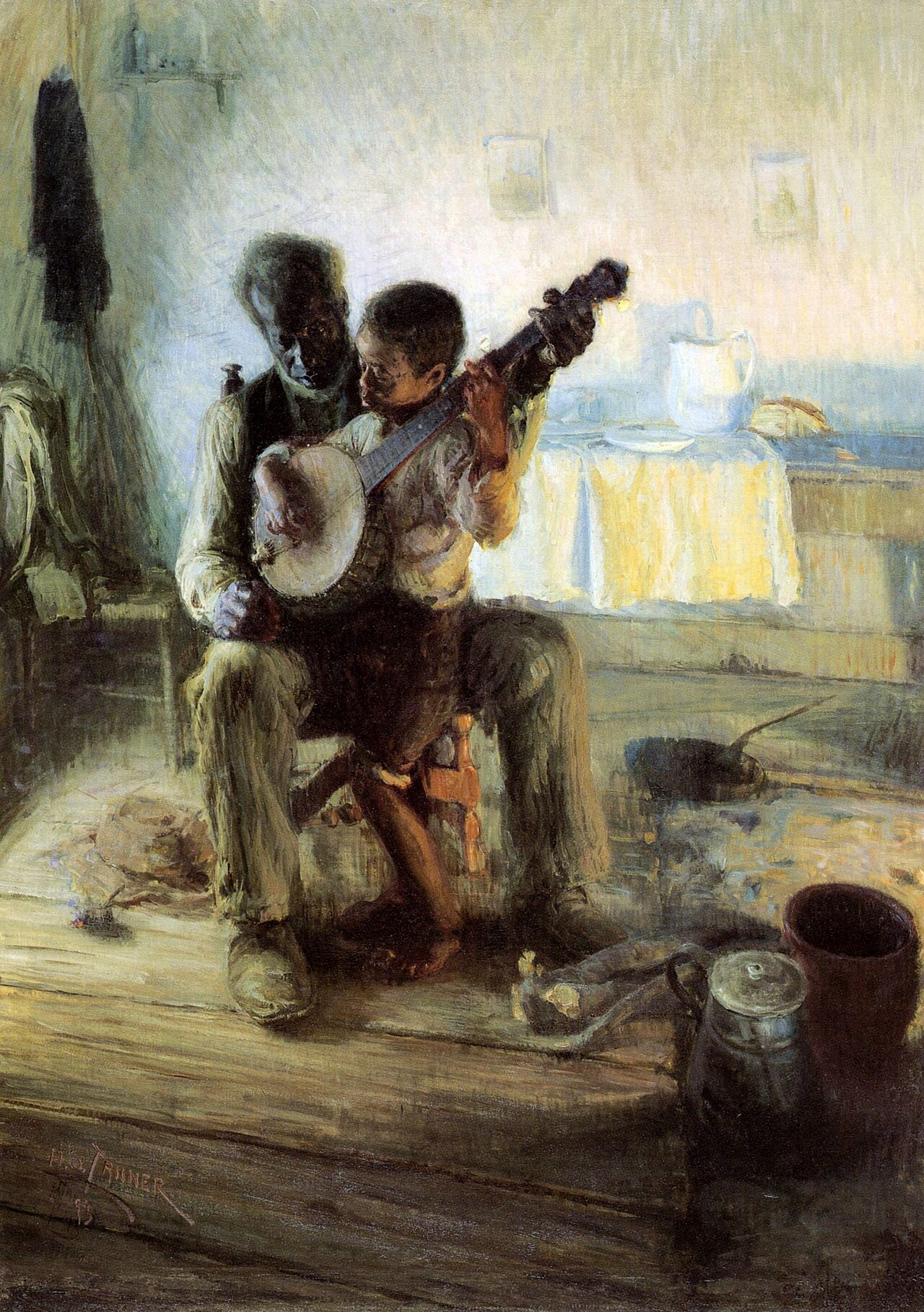 The Banjo Lesson by Henry Ossawa Tanner