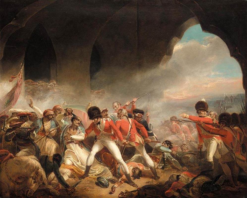 The Last Effort and Fall of Tippoo Sultan by Henry Singleton