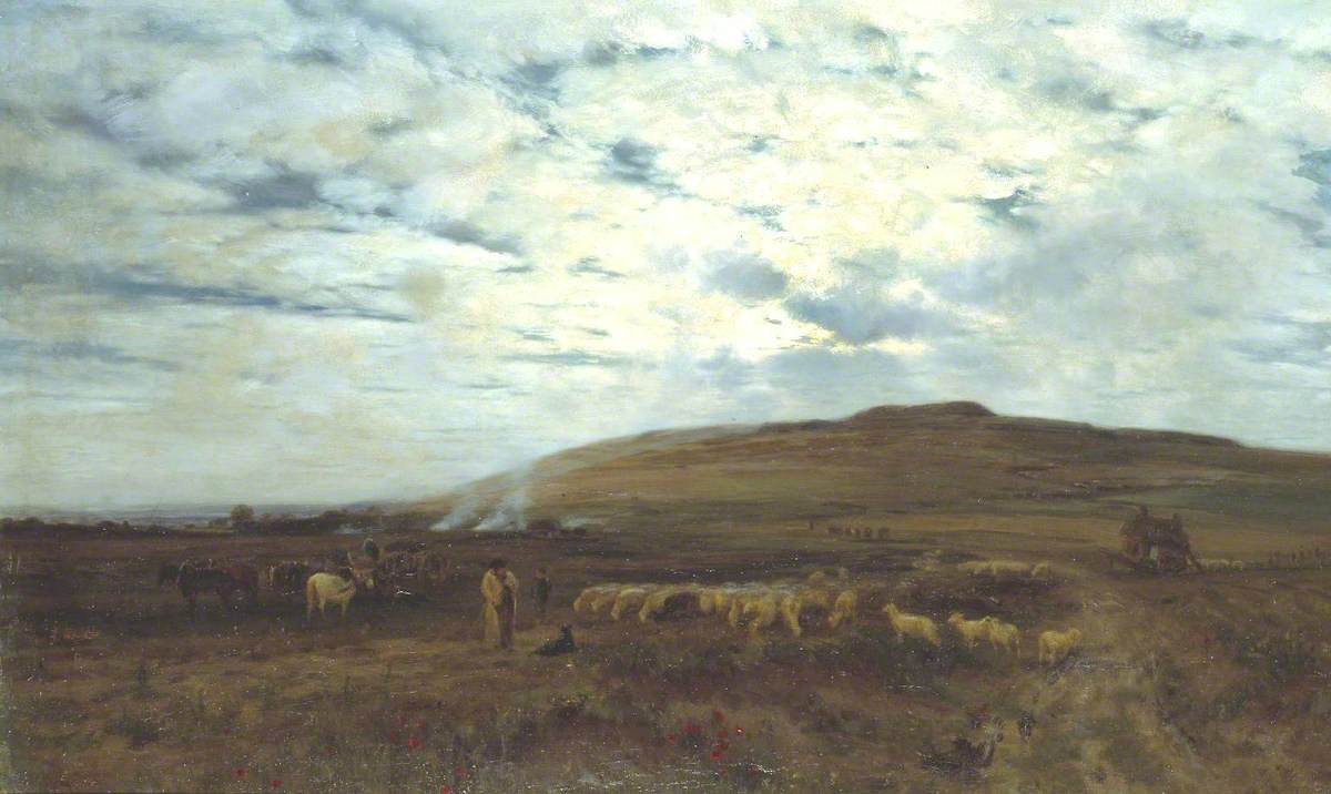 Approaching Night by Henry William Banks Davis