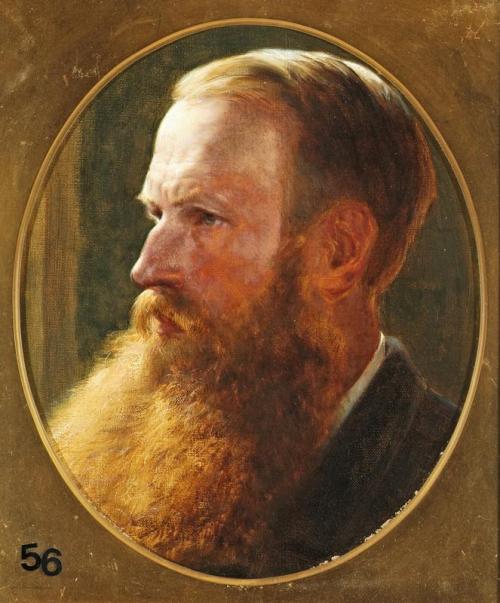 Self Portrait by Henry William Banks Davis