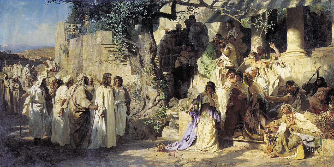 Christ and Sinner by Henryk Siemiradzki