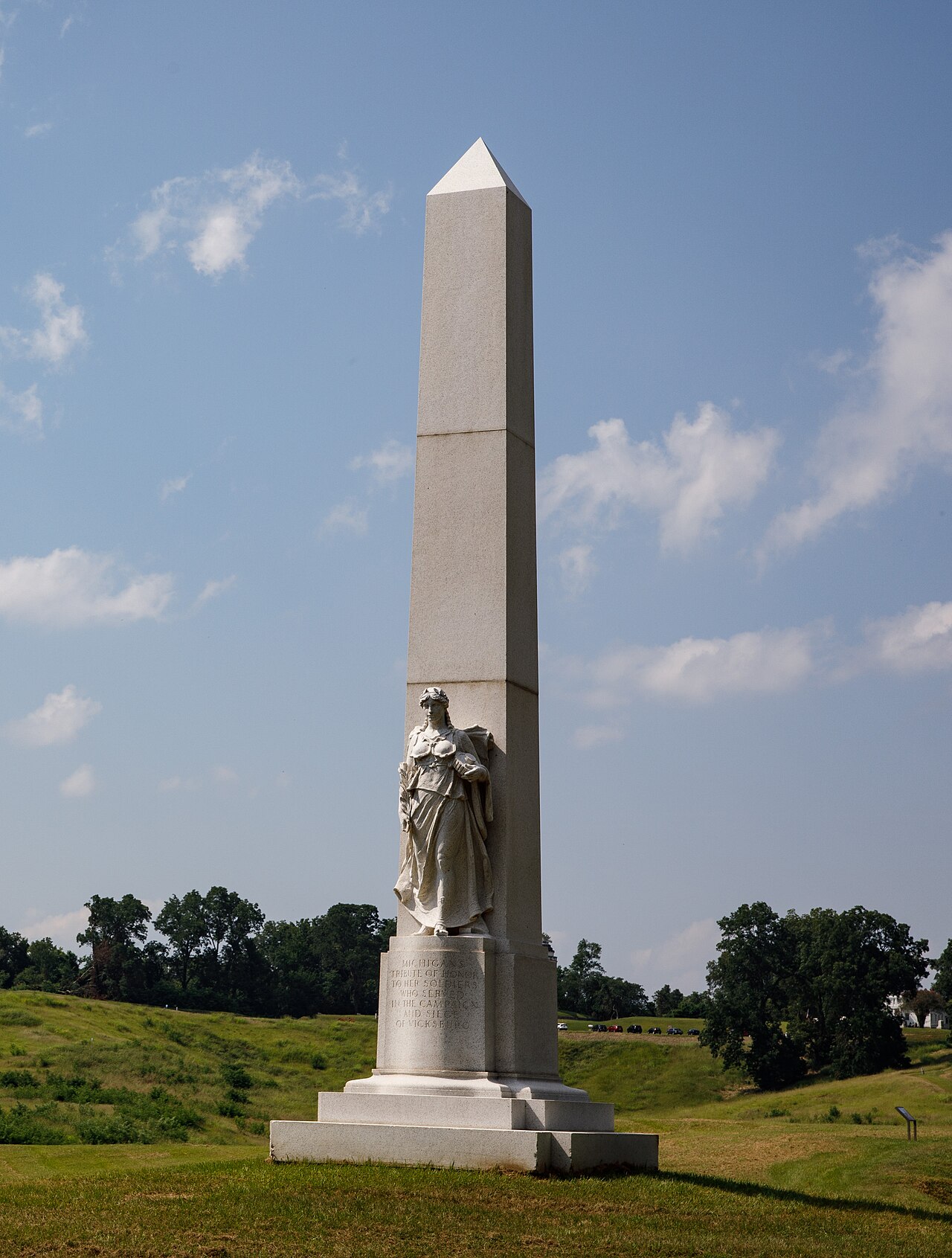 Michigan Memorial by Herbert Adams