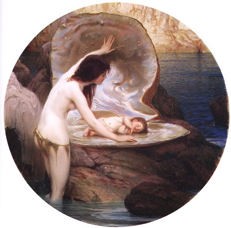 A Water Baby by Herbert James Draper