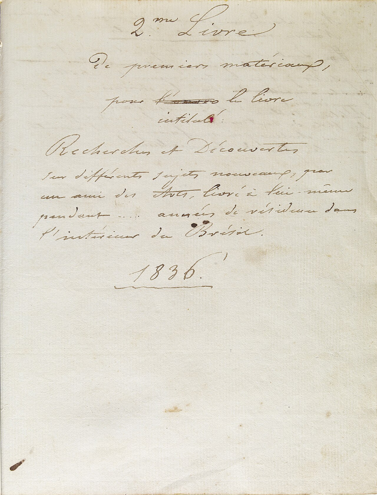 2.me Livre de premiers matériaux... by Hércules Florence
