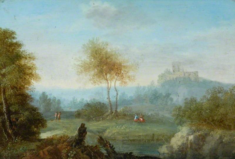 Landscape by Herman Saftleven