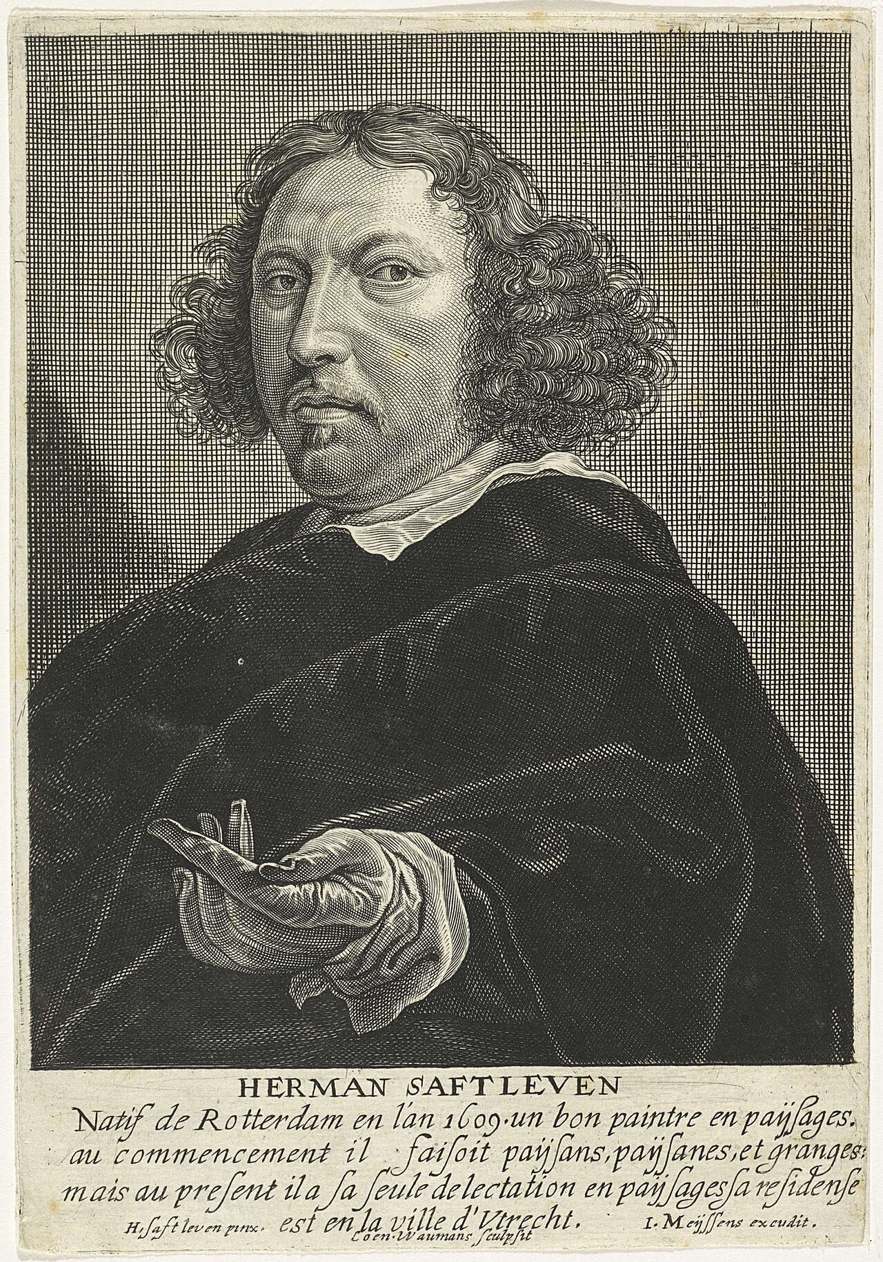 Portrait of Herman Saftleven