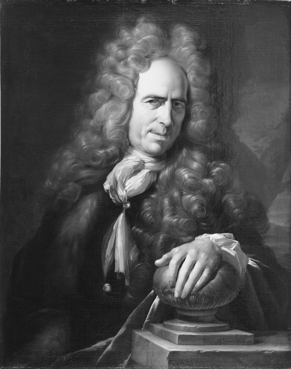 Portrait of a man by Herman van der Mijn