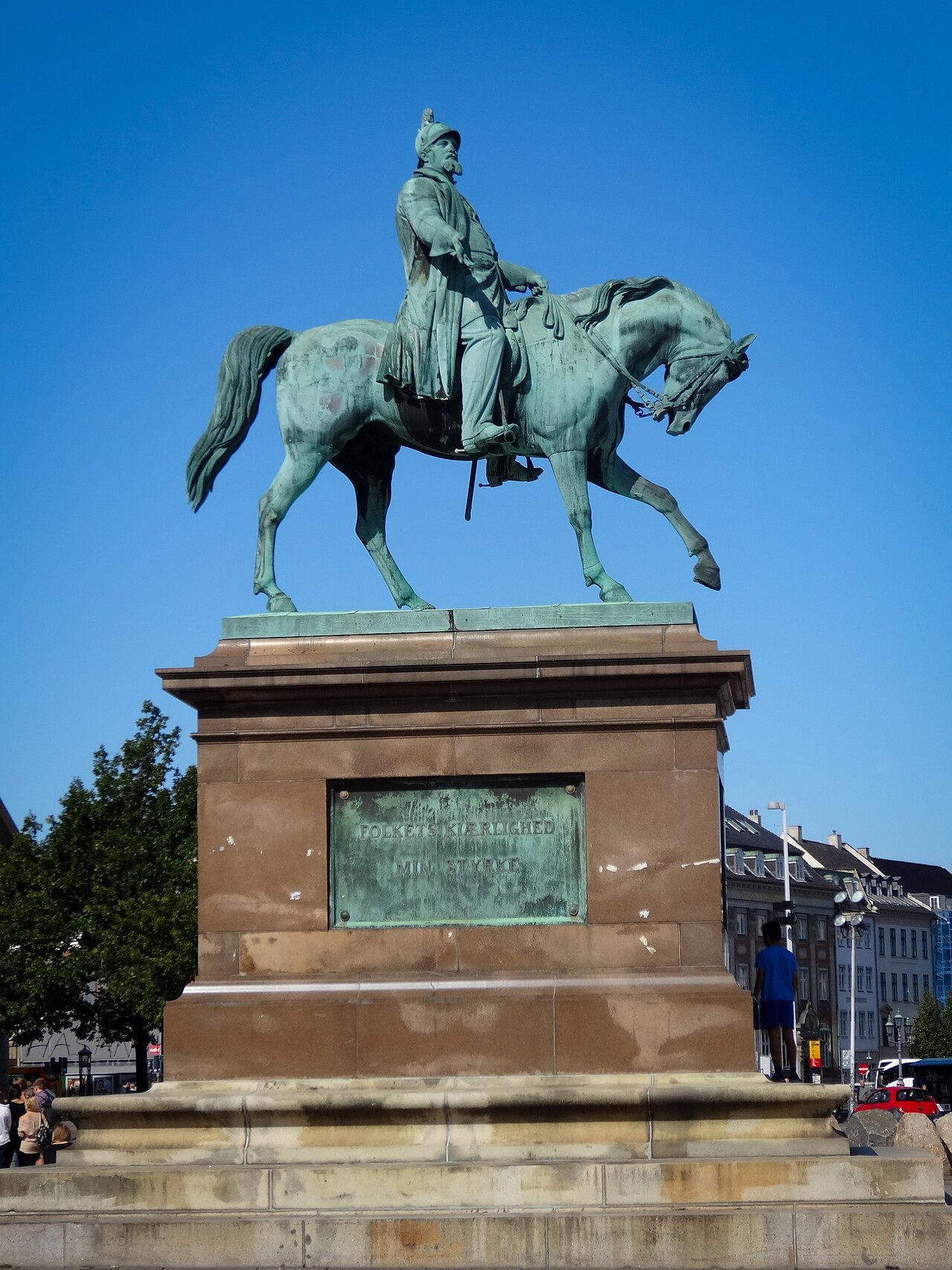 Frederick VII by Herman Wilhelm Bissen