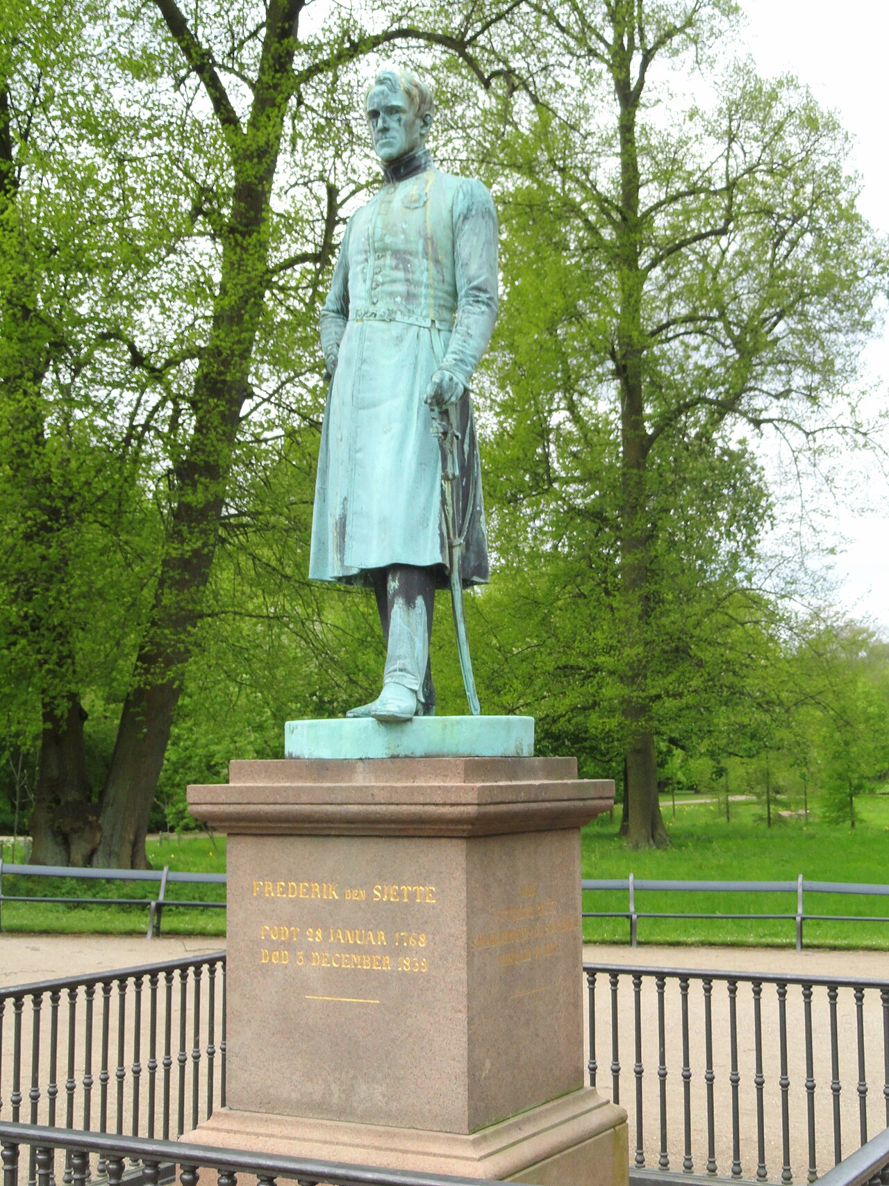 Frederik VI by Herman Wilhelm Bissen