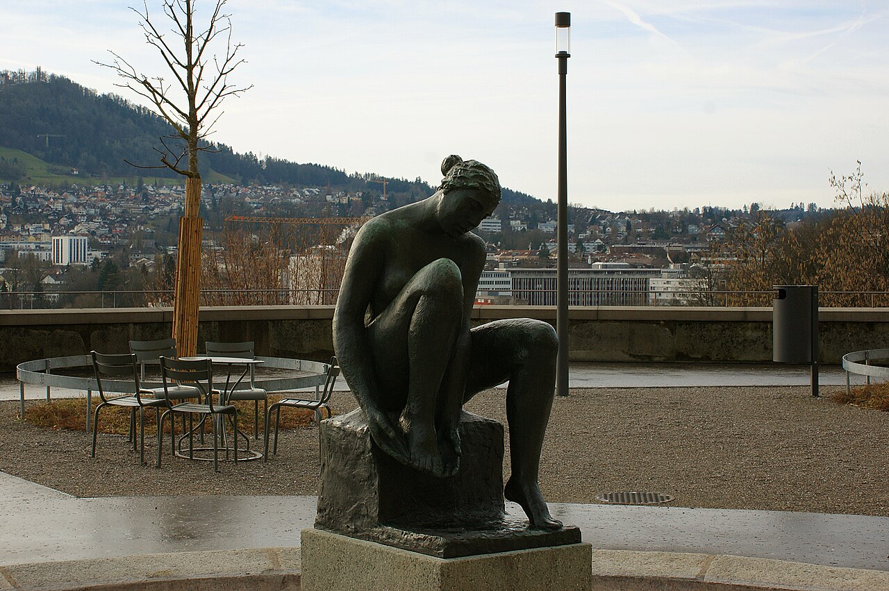 Bather by Hermann Hubacher