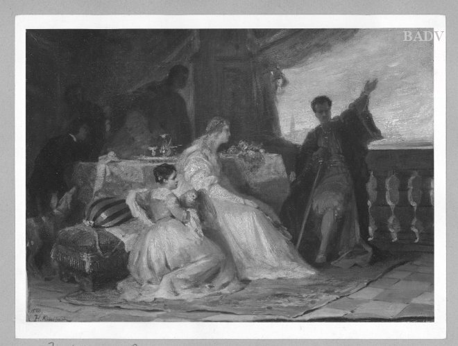 "the lecture " ? by Hermann Kaulbach