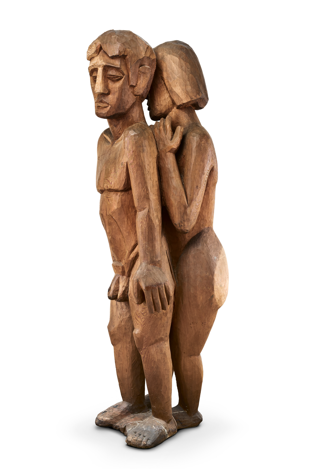 Adam and Eve by Hermann Scherer
