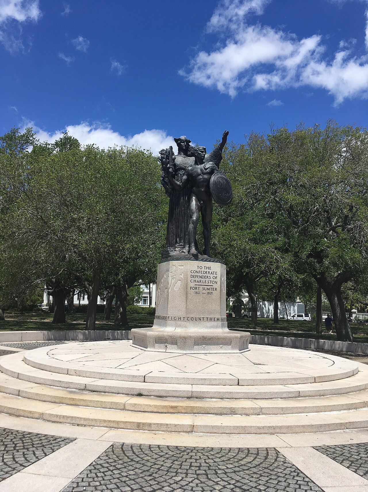 Confederate Defenders of Charleston by Hermon Atkins MacNeil