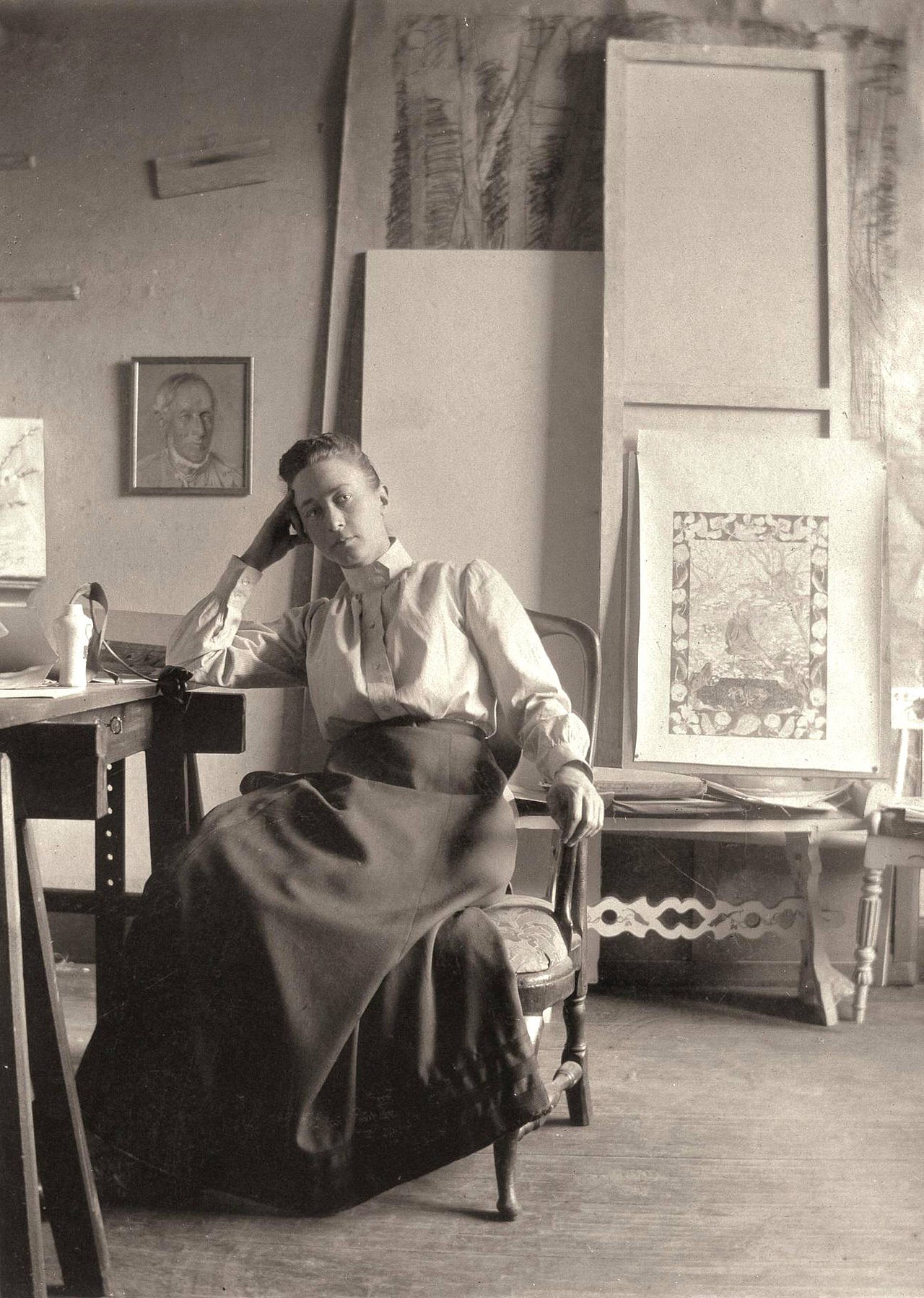Portrait by Hilma af Klint