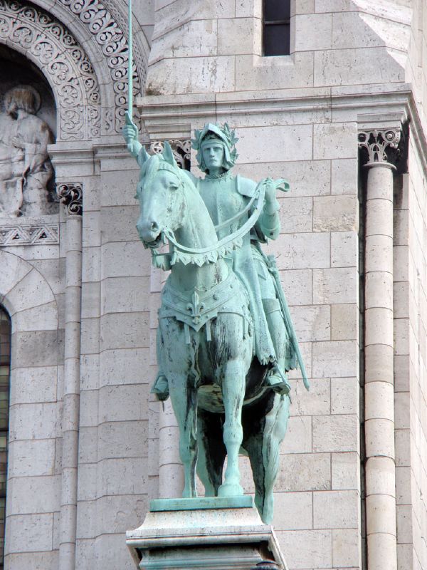 Equestrian Statue of Joan of Arc by Hippolyte Lefèbvre