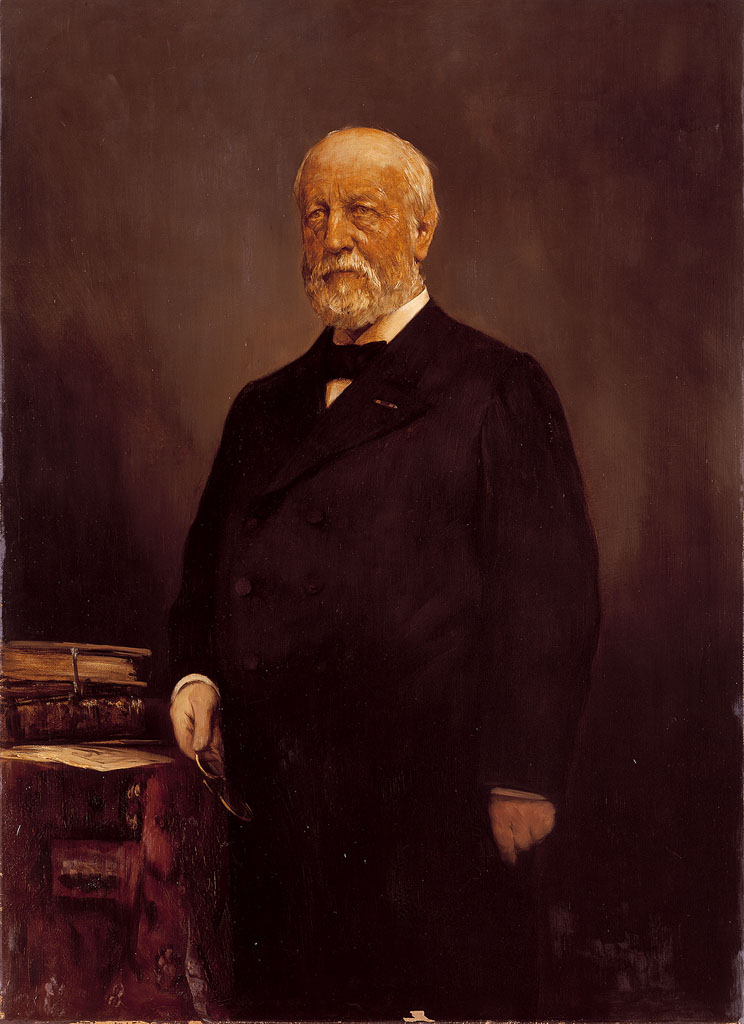 Pieter van Eeghen (1844-1907), merchant by Hobbe Smith