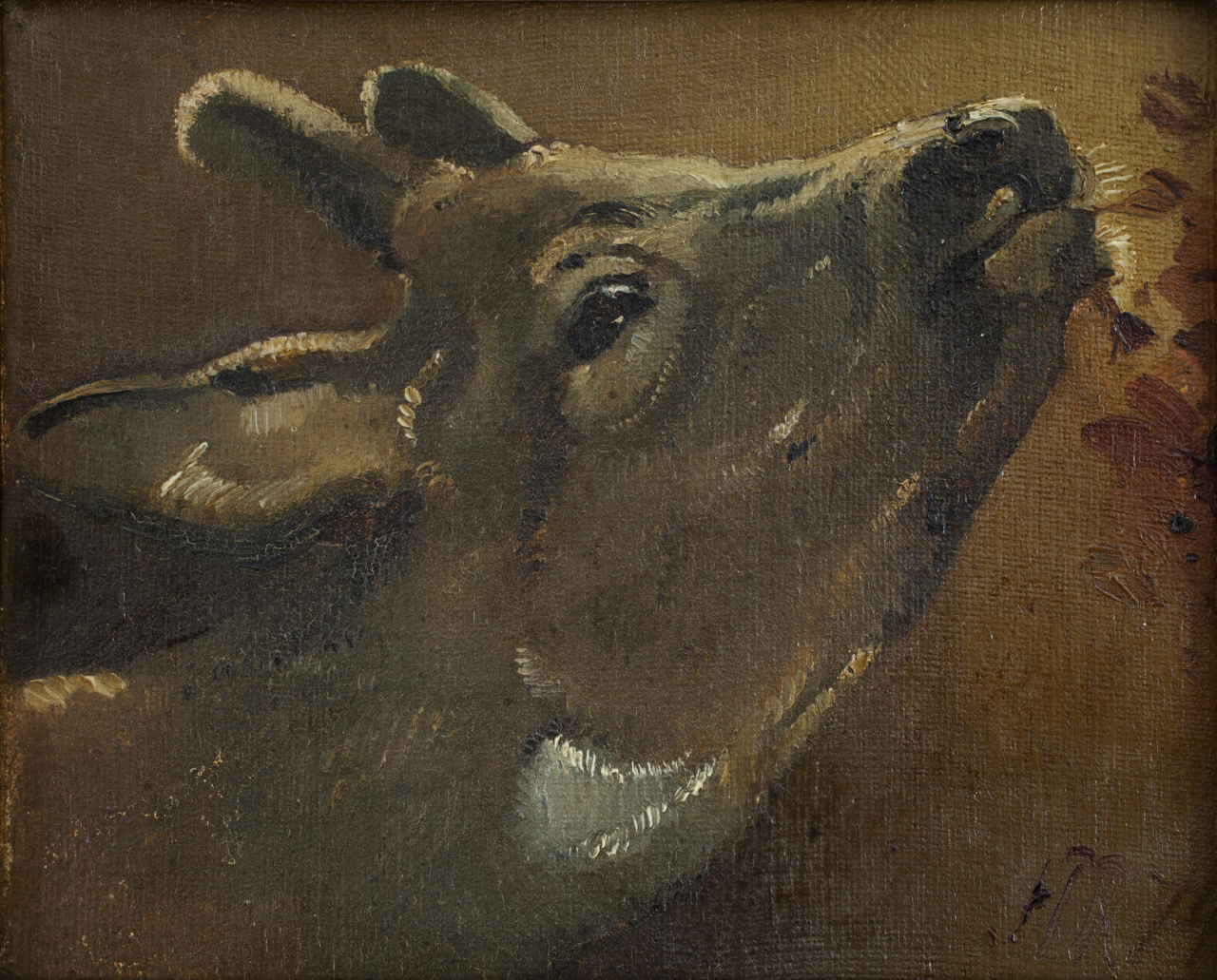 Study of a deer by Holger Roed