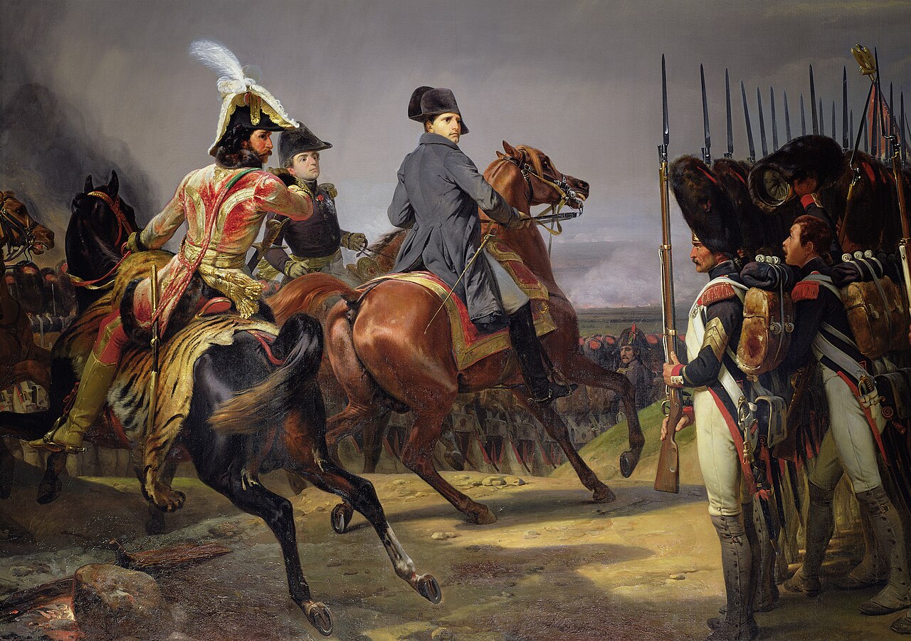 The battle of Jena, October 14, 1806 by Horace Vernet