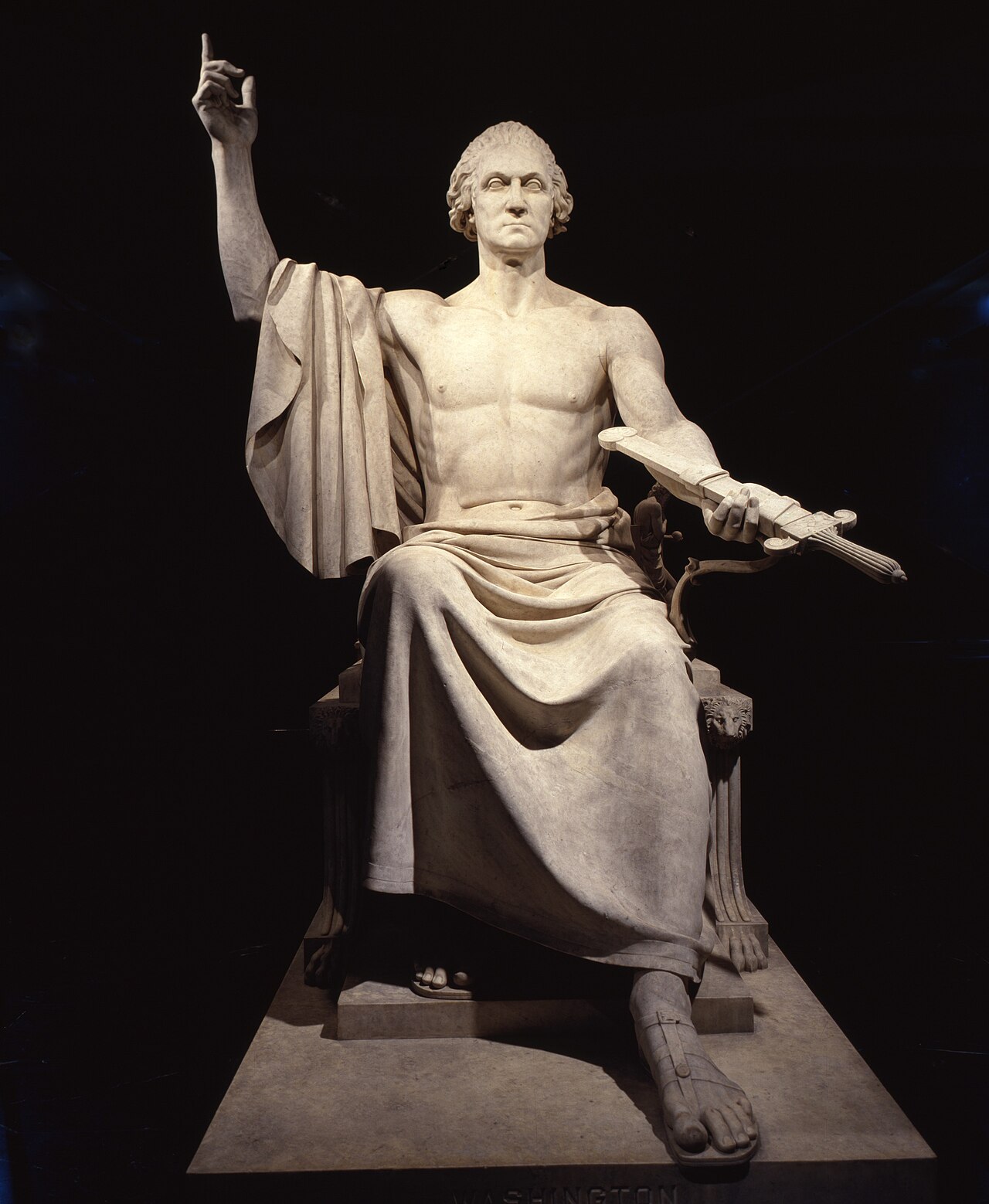 George Washington by Horatio Greenough