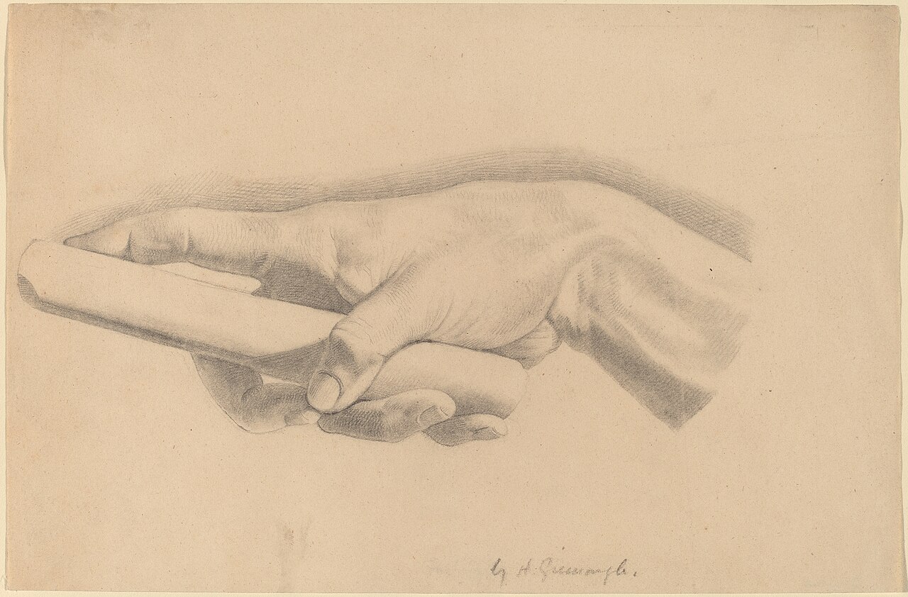 Study of a Hand by Horatio Greenough
