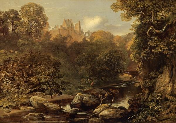 Rosslyn Castle by Horatio McCulloch