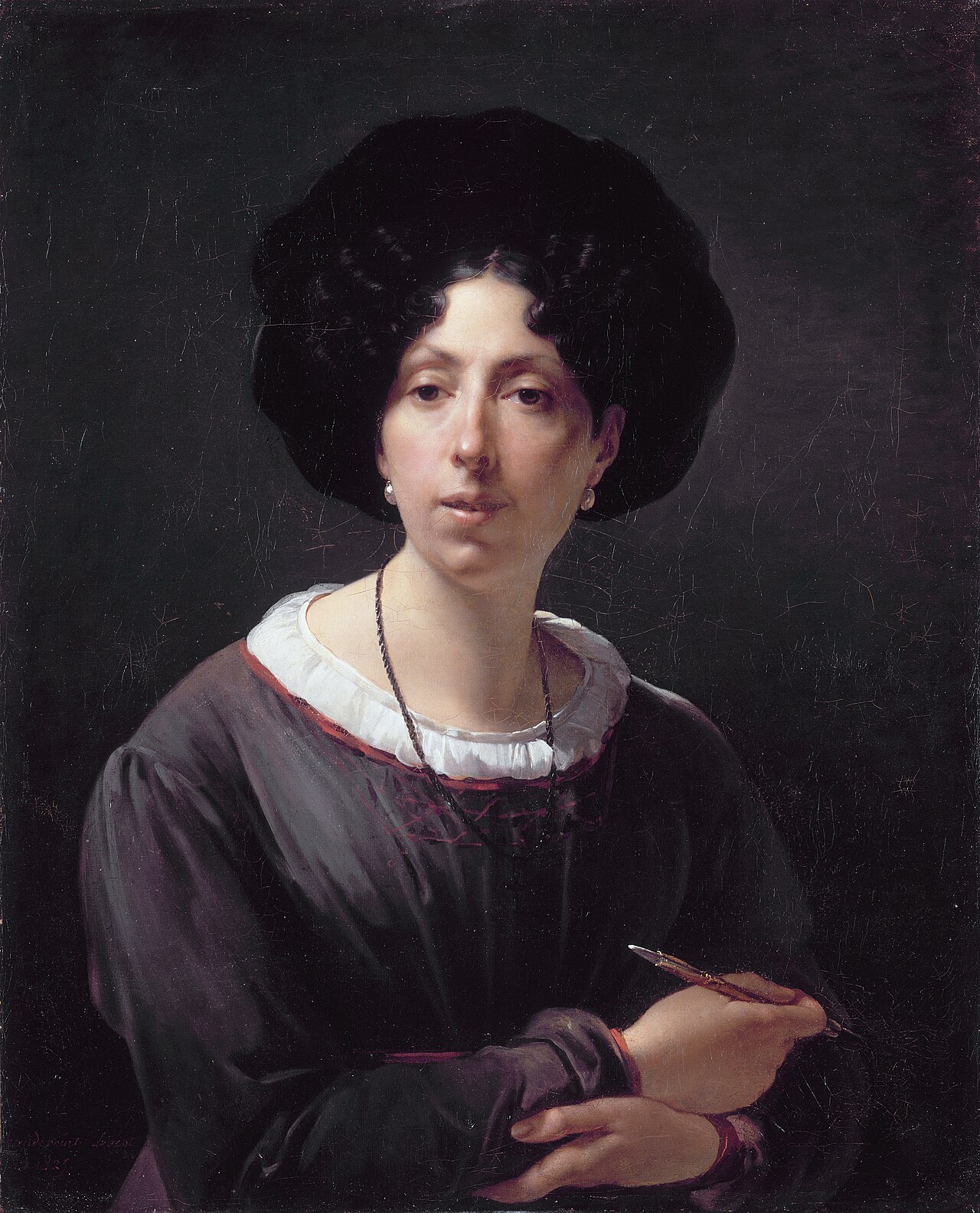 Portrait of Hortense Haudebourt-Lescot