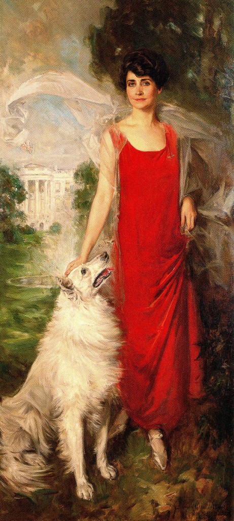 Grace Goodhue Coolidge (Mrs. Calvin Coolidge) by Howard Chandler Christy