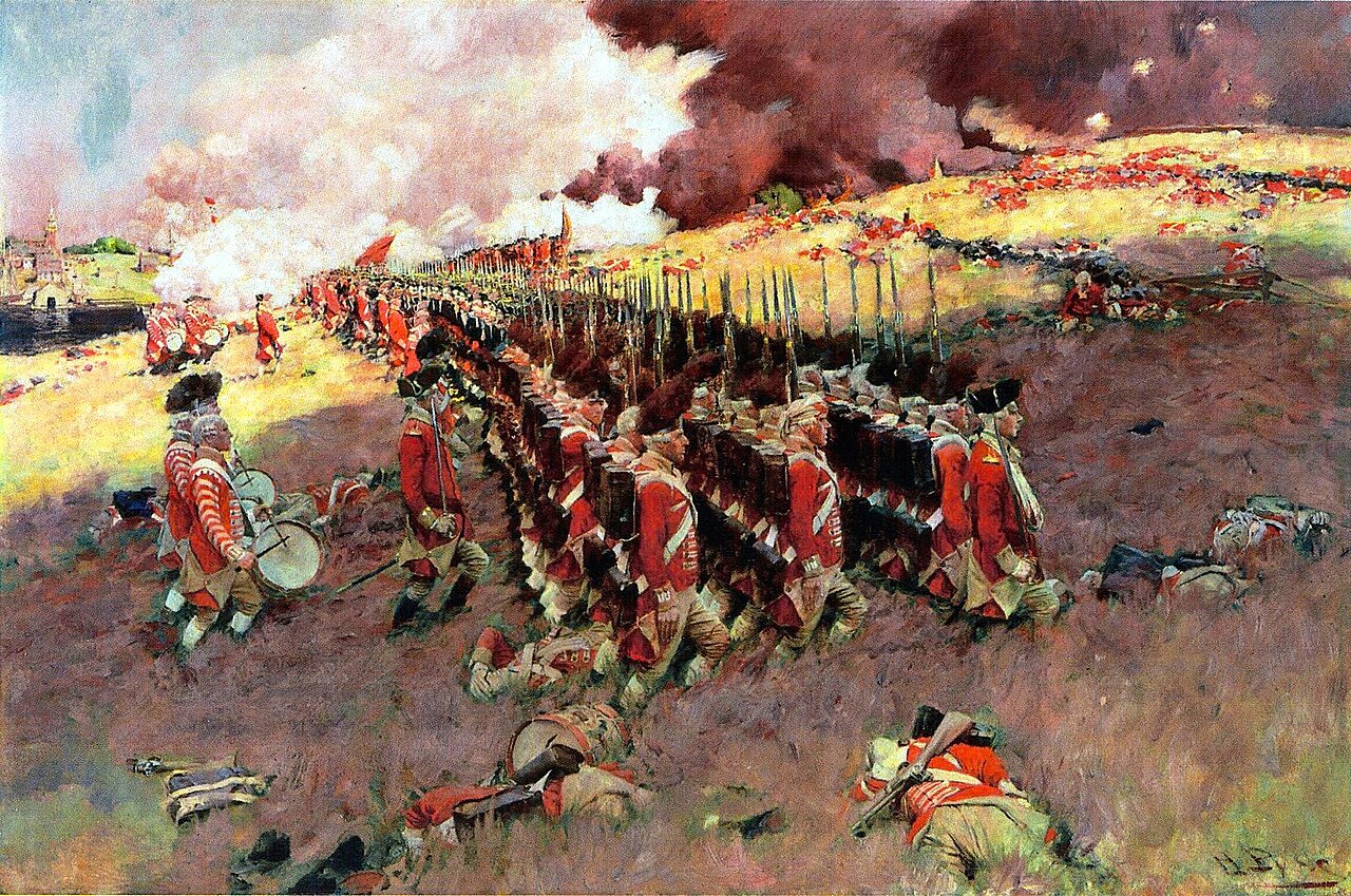 Battle of Bunker Hill by Howard Pyle