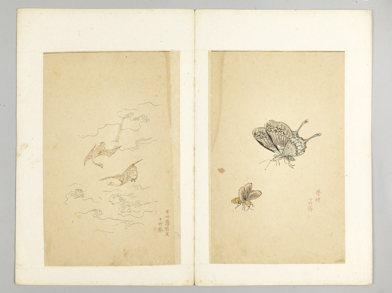 Ten Bamboo Studio Collection of Letter Papers by Hu Zhengyan